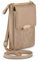 ONEFLOW Bliss Purse für iPhone 16e Handytasche zum Umhängen Damen mit Portemonnaie, Handy Umhängetasche mit Geldbörse und Handyfach, Kleine Handtasche, Cream Beige