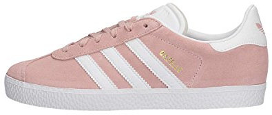 adidas Gazelle J, Sneakers Unisex - Bambini e ragazzi, Rosa Icey Pink Ftwr White Gold Met, 36 EU