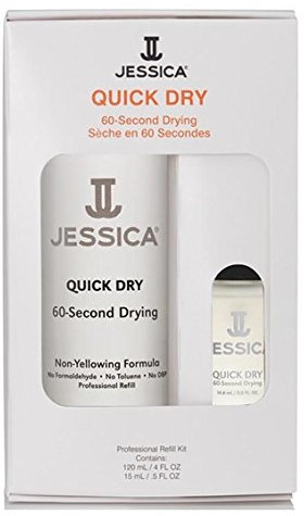 Jessica Nail Treatments - Quick Dry Drops Kit - 120mL & 15mL