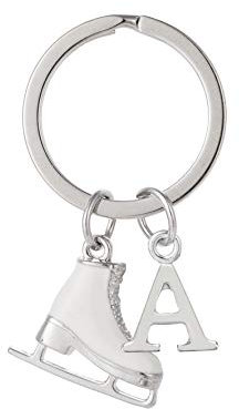 Amaxer cooltime Fashion Accessories Schlittschuh-Schlüsselanhänger für Damen und Mädchen (A), a, 28mm