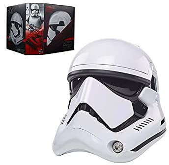 Star Wars Hasbro F0012 The Black Series Stormtrooper der Ersten Ordnung elektronischer Premium Helm, Rollenspielartikel letzten Jedi