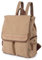 TSD Brand Atona Canvas Rucksack, Khaki, Einheitsgröße