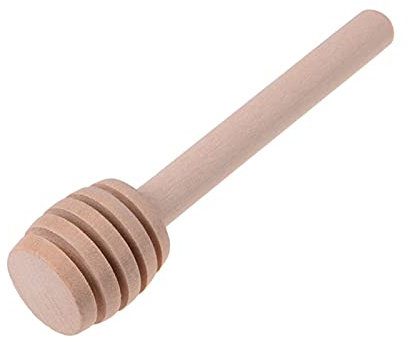 ENJY Cucharas De Miel 50 Piezas de Cuchara de Miel de Madera Mango Largo Cuchara de Miel de Miel de Miel de agitación Palo de café con Leche de café Accesorios de Cocina (Color : 20pcs)