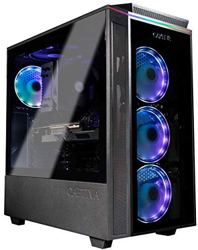 Captiva Highend Gaming I61-573 | Intel i7 11700K | Z590 Mainboard | NVIDIA RTX 3060 12GB | 16GB DDR4 RAM | SSD 1TB M.2 | ohne HDD | Luftkühlung | RGB LED | ohne Windows | PC Spiele
