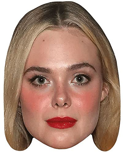 Elle Fanning (Make Up) Maske aus Karton