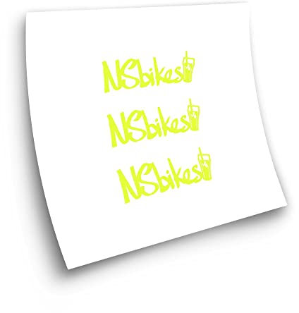 Aufkleber kompatibel mit Fahrrad NS Bikes Logo
