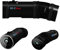 TECHALOGIC DC-2 Pro. Dual Lens Helmet Camera - Twin Motorcycle Cycle Camera & Horse Riding 2k QHD Camera - Connects to Most Cycle, Riding & Motorbike Helmets