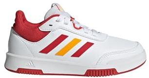 Adidas Tensaur Sport Training Lace Shoes, Chaussures, FTWR White/Collegiate Red/Collegiate Gold,