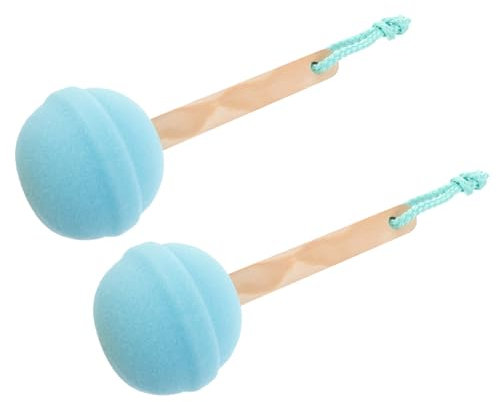 POPETPOP 2pcs Detergent Body Baby Bath Foam Cleaner Lotion Toy Washer Bath Toys Peeling Bath Wipe Child Brush take a Bath Puffs Foam Sponge Foam Body wash Cushion Scrubber