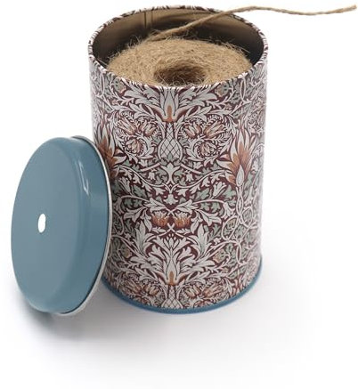 Robert Frederick Garden and Household Twine in Refillable Tin – William Morris Design Tin