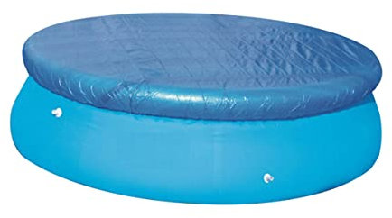 Poolabdeckung 210cm aus Pe Runde Regen und Staubdicht Blau