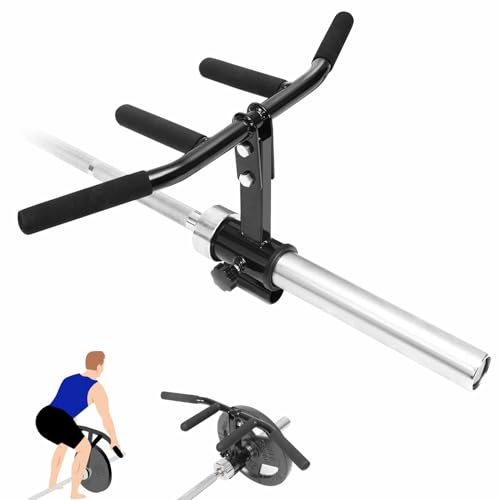 T Bar Row Landmine Attachment: Multi-Grip T Bar Row Handle