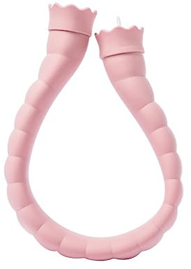 minkissy 3 Pcs U-Shaped Warm Water Bag Heat Water Bag Hot Bag for Warm Water Bottle Silicone Hot Bottle U- Shaped Hot- Water Bag Hot Water Bottle Heating Pad Water Bags Bye Pink Scarf Neck