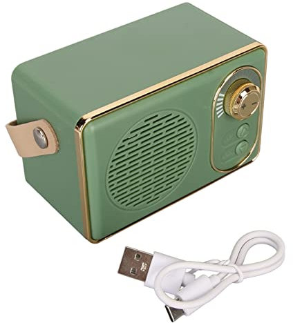 Speaker Mp3 Mini Retro Speaker Player for Outdoor Party Travel Home Usb 5.0 Outside Celebration Party, Speaker Retro (#1)