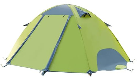 Paodduk 2-Personen-Zelt,2-Personen-Zelte für Camping,Wasserdichtes Pop-Up-Zelt, groß, Winddicht | Leichtes Wander- und Rucksackzelt, feinmaschiges, atmungsaktives Campingzelt für jedes Wetter