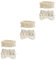 Hohopeti 6 Stk Befestigungsgurt für Sicherheitswindeln diaper belt diaper fastener Windelstreifen Gürtel Windelknopf Windelband für Kleinkinder elastische Windelstreifen