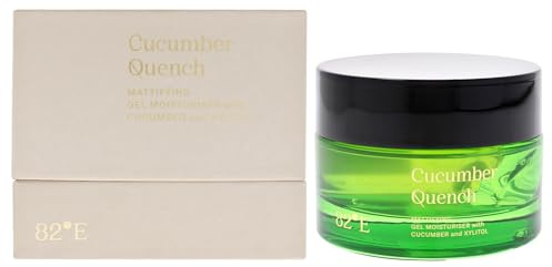 Cucumber Quench Mattifying Gel Moisturiser by 82East By Deepika Padukone for Women - 1.7 oz Moisturizer