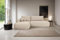 Kaiser Möbel - Ecksofa mit Schlaffunktion und Bettkasten - Eckcouch Groß, XXL, Big Sofa 300x190 cm - Sofa L Form, für Wohnizmmer, Dauerschläfer - Fabo, Boucle Stoff Quelle, Links, Hellbeige