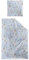 Irisette Wave Mako-Satin Bettwäsche 155x220 Rosen Blumen hellblau rosa 8591-20