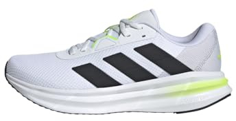 adidas Herren Galaxy 7 Running Shoes, FTWR White/core Black/solar Slime, 40 2/3 EU