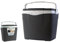 HERSIG - Nevera Portatil - Nevera Playa y Camping - Neveras Portatiles para Mantener Bebidas y Comidas Frías en Actividades al Aire Libre - Material Resistente y Fácil de Lavar - Gris 32 litros