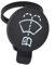 NUOSDEX Voiture Bouchon De Lave-Glace Compatible avec C&evrolet pour Corvette 2014 2015 2016 2017, Bouchon De Réservoir De Liquide De Lave-Glace De Voiture, OEM:13227300