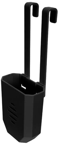 SHERCHPRY Toilet Cleaning Tablet Holder Hanging Cleaner Carrier for Toilet Bowl Cleaning Bracket Suspended to Prevent Residue Build-up Secure Bracket for Water Tank