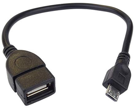 PremiumCord USB Adapterkabel USB A/Buchse - Micro USB/Stecker 20cm OTG
