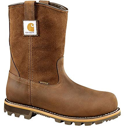 Carhartt Herren Cmp1453 wasserdichte Zehenkappe zum Überziehen, 25,4 cm Sicherheitsstiefel, Bison Brown Oil Tan, 41 EU