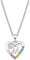 Prinzessin Lillifee Kette mit Anhänger 925 Sterling Silber Mädchen Kinder Halsschmuck, mit Zirkonia synth., 35+3 cm, Silber, M, Kommt in Schmuck Geschenk Box, 2027886