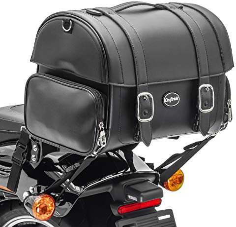 Hecktasche kompatibel mit Chopper/Custombike Beifahrertasche FP CB12514