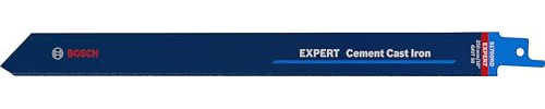 Bosch Professional 1x Expert ‘Cement Cast Iron’ S 1750 RD Reciprocating Saw Blade (for Cast iron, Fibre plastics GFK, CFK, Length 250 mm, Accessories Reciprocating Saw)