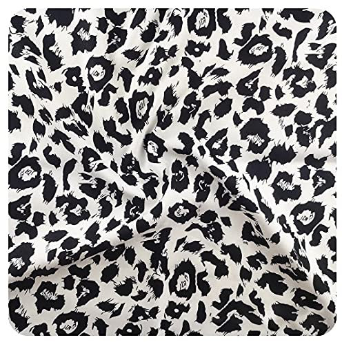 Baumwollstoff mit Leopardenmuster, für Kleider, Nähen, Patchwork, dekorativer Stoff für DIY, Nähen, Kunsthandwerk