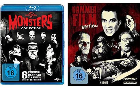 Monsters Collection [Blu-ray] & Hammer Film Edition [Blu-ray]