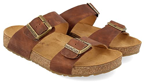 HAFLINGER Bio Andrea Leder Pantolette Sandale