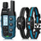 Bousnic Collier de Dressage pour Chien de 3000m avec Télécommande pour Chiens de 3 à 55 Kg Rechargeable Collier électronique étanche avec bip(1-8), Vibration(1-16), Double Vibration (1-16)
