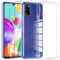 Kokio für Samsung Galaxy A41 Hülle mit 2 Stück Schutzfolie, Rundumschutz Transparente TPU Handyhülle für Samsung A41, Stoßfeste Kratzfeste Handyhülle und Kein Vergilben, Ultra Dünn(6,1'')