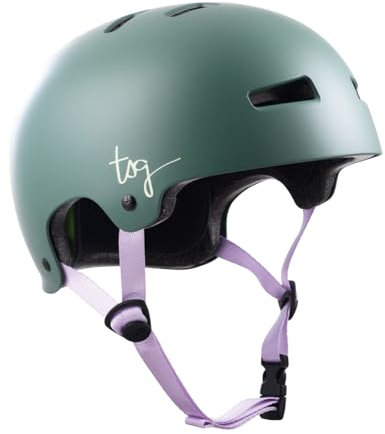 TSG Helm Evolution Women Solid Color (Satin Foliage Green) (Satin Foliage Green, L/XL)