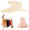 10 Stück Kinderkleiderbügel Baby Kleiderbügel aus Holz - Holzbügel für Kinderkleiderbügel, rutschfest Babykleiderbügel, Babykleidung BüGel für Kleidung, Hosen, Spielzeug