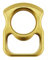 Brass Bottle Opener,Parties Accessory For Opening Beer Tops,Easy To Carry Pocket Keychain,Opener for Vintage Beer Gifts for Men, Husband, Dad, Boyfriend,Size:2.2 x 1.4 x 0.4 (Gold)