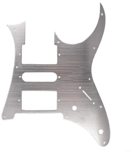 URPIZY 1 Stück, Pickguard Loaded Humbucker Pickup Set, Guitar Loaded Pickguard, Guitar Pickguard For Ibanez RG250, 300 * 230 * 30 mm (F)