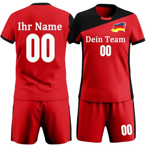 Benutzerdefiniertes Volleyball Trikot mit Name und Nummer des Teams für Mädchen und Frauen Personalisiertes Volleyball Shirt und Shorts für Jungen