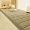 Sitzkissen Bank, Bankauflage Outdoor, Sitzpolster Bank, Waschbare Bankkissen, Bankpolster, Gartenbank Auflage, Sitzbank Kissen Eckbank Auflagen Erkerfensterkissen,Creme,90x40x5cm
