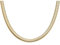 Skagen Moderne Stak Women's Stainless Steel with lobster clasp closure necklace Blasses Gold,51Lx0.5Wxcm