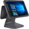 POSSAFE Windows POS Terminal with Dual Customer Display | 15 Touchscreen + 13.3 Customer Monitors | Intel i5 Processor 8GB RAM 128GB SSD | CashManagement for Retail&Restaurant All-in-One System