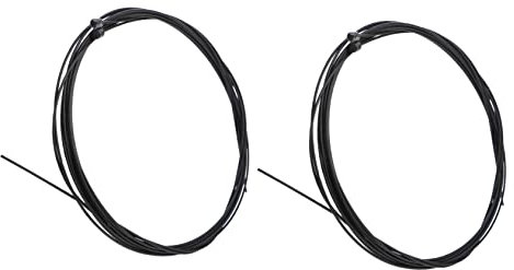 Abaodam 2pezzi Cavo Freno Bici Cavo Freno Anteriore e Posteriore Realizzato in Acciaio Inossidabile Accessorio Bici per