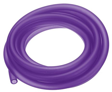 YELARXI Fuel Line Hose Tube,Purple Petrol Fuel,1/5 ID 9.9ft | Hose Tubing Gas Line Pipe Fit for Small Engine String Trimmer Chainsaw Blower Lawn Mower and Other Power Tools