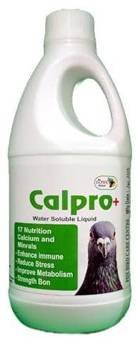 Calpro Plus Calcium Supplement Syrup for Pigeons Healthcare (500.ml)