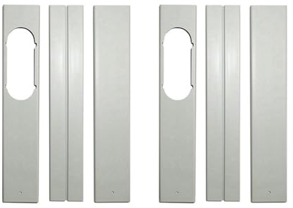 6PCS Einstellbare Tragbare Fenster Kit Platte for Klimaanlage Zubehör Klimaanlage Fenster Befestigung-55C