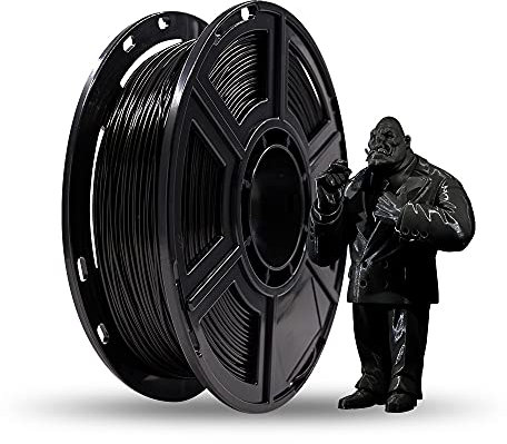Flashforge® Filamento per stampa 3D PLA 1.75mm 0.5KG/Rotolo Adatto alla maggior parte delle stampanti FDM (nero)